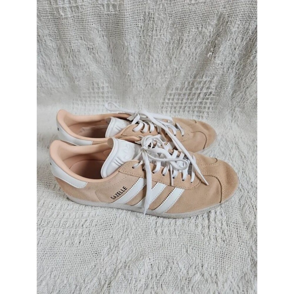 Adidas Light Pink Gazelle Shoes Womens 8.5 - Picture 3 of 10